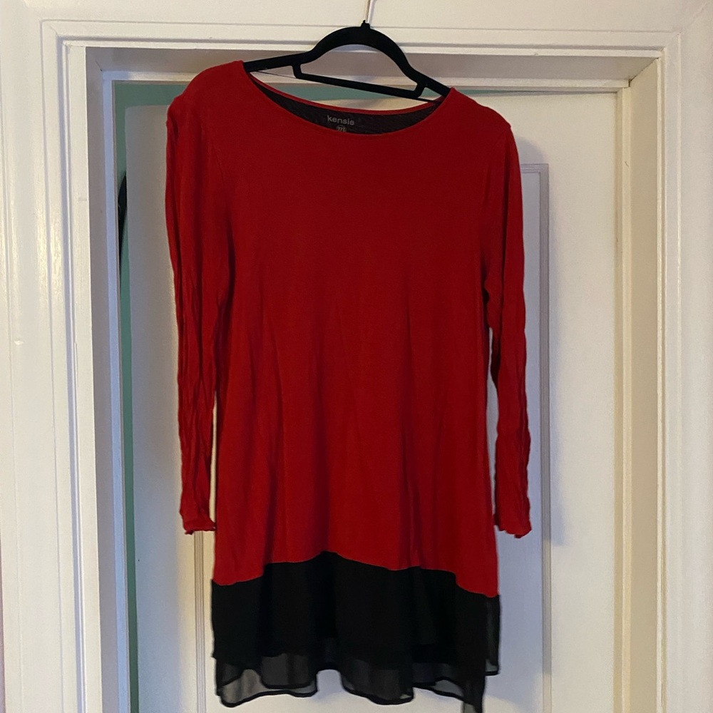 Red/black dress